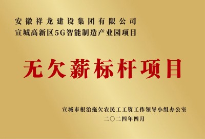 5G無(wú)欠薪標桿項目